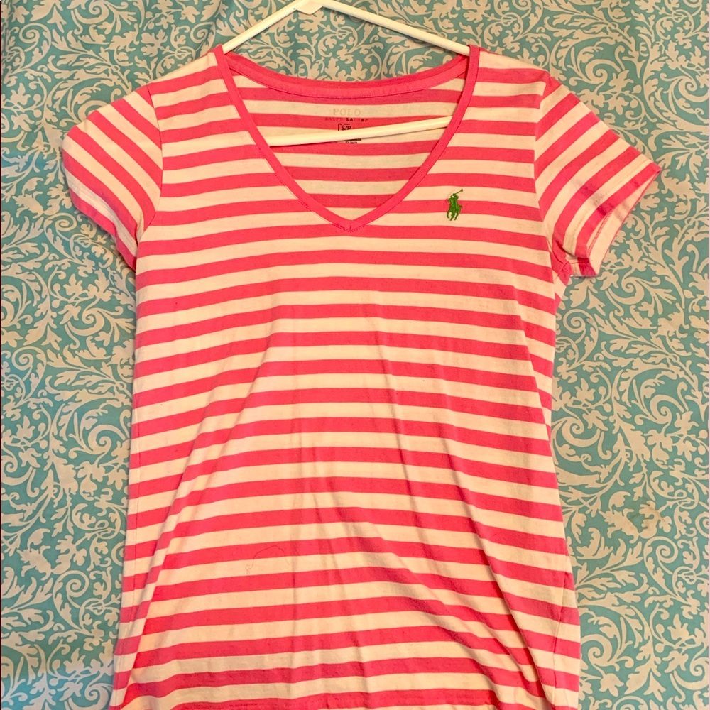 Striped Polo T-Shirt